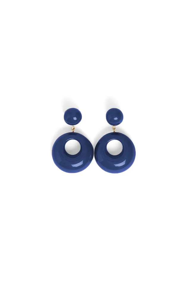 Women Mina Marine Earrings Des Petits Hauts Jewellery Dph X Feeka