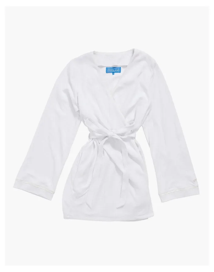 Women Morgan Lane NALA ROBE CHALK White Madewell Pajamas Women Morgan Lane NALA ROBE CHALK White Madewell Pajamas
