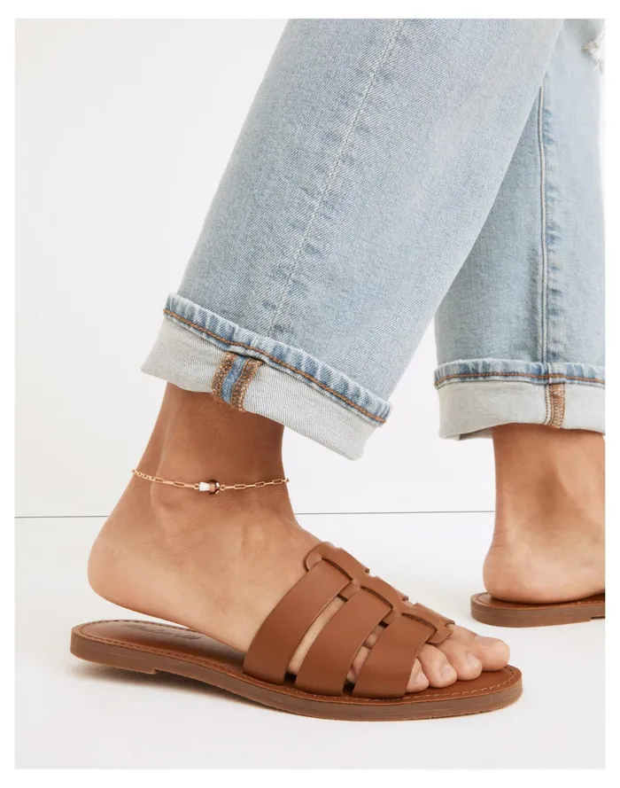 Women Mushroom Paperclip Chain Anklet Vintage Gold Madewell Bracelets Women Mushroom Paperclip Chain Anklet Vintage Gold Madewell Bracelets