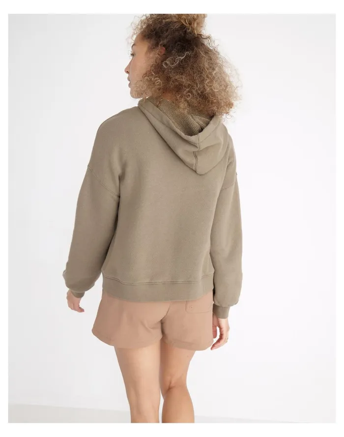 Women MWL Airyterry Hikerscape Hoodie Sweatshirt Hthr Distant Surplus Madewell MWL Athleisure Women MWL Airyterry Hikerscape Hoodie Sweatshirt Hthr Distant Surplus Madewell MWL Athleisure