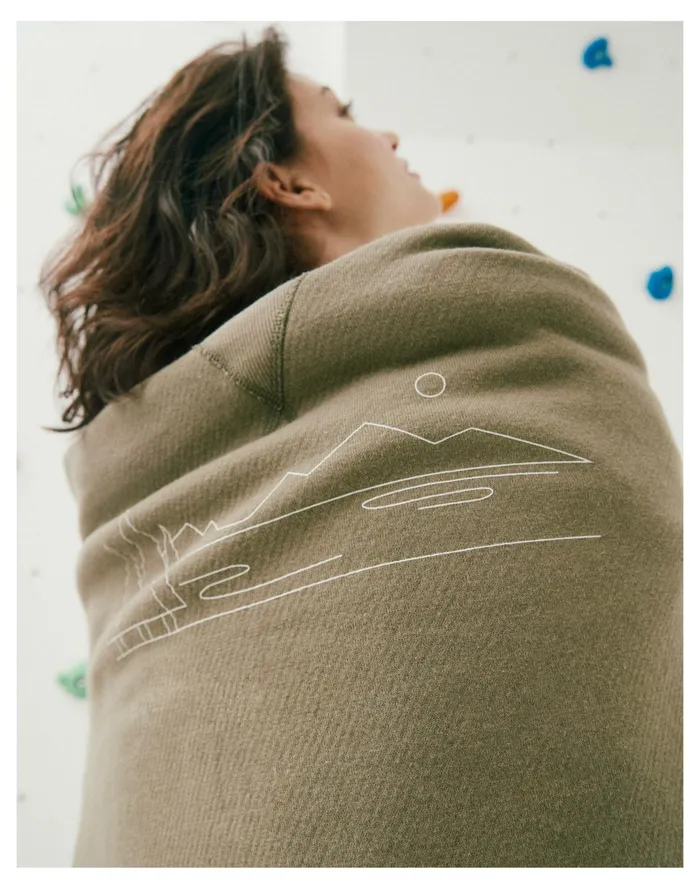 Women MWL Airyterry Hikerscape Hoodie Sweatshirt Hthr Distant Surplus Madewell MWL Athleisure Women MWL Airyterry Hikerscape Hoodie Sweatshirt Hthr Distant Surplus Madewell MWL Athleisure