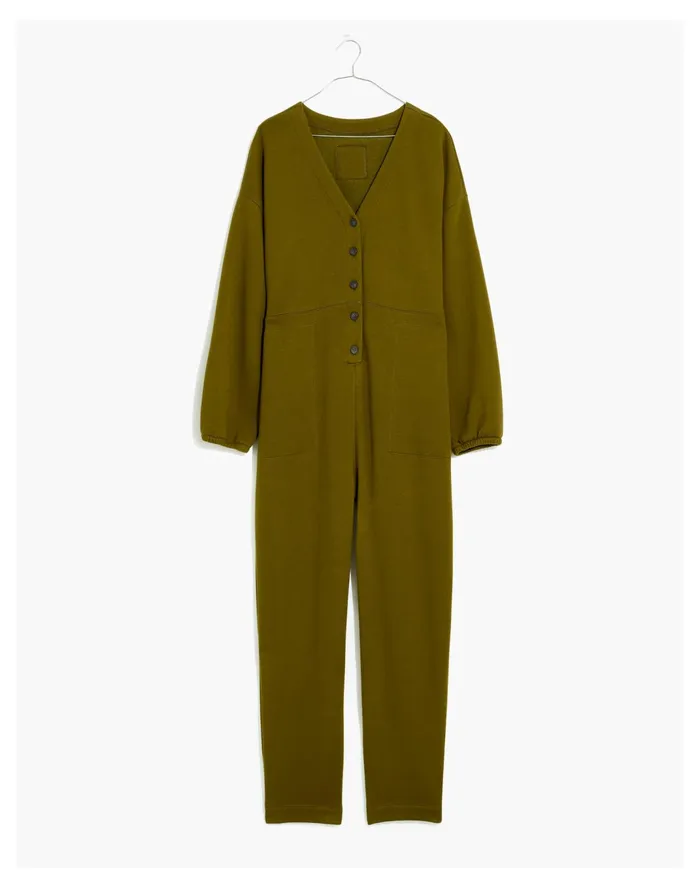 Women MWL Betterterry Coverall Jumpsuit Desert Moss Madewell MWL Athleisure Women MWL Betterterry Coverall Jumpsuit Desert Moss Madewell MWL Athleisure