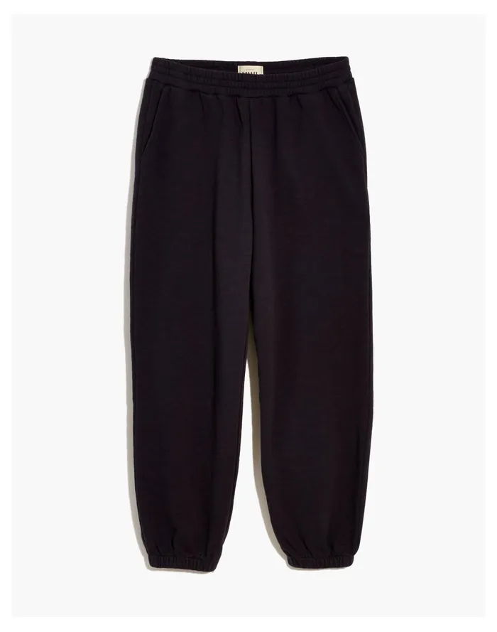 Women MWL Oversized Sweatpants Black Coal Madewell MWL Athleisure Women MWL Oversized Sweatpants Black Coal Madewell MWL Athleisure