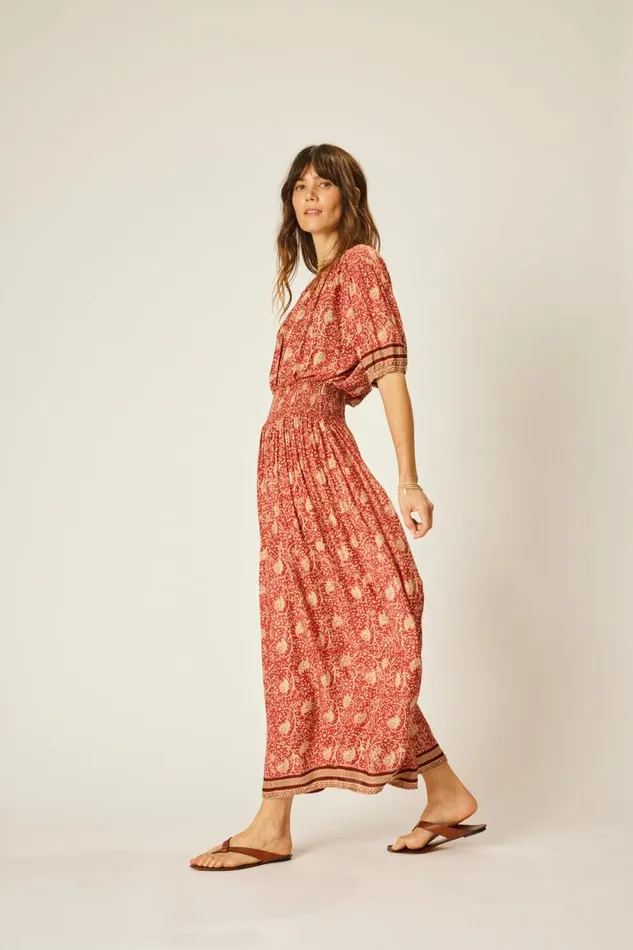 Women Natalie Martin Bottoms Bella Skirt Water Lily Terracotta