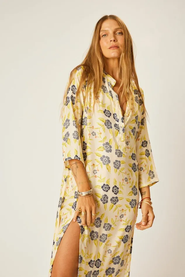 Women Natalie Martin Dresses Isobel Dress Prairie Indigo