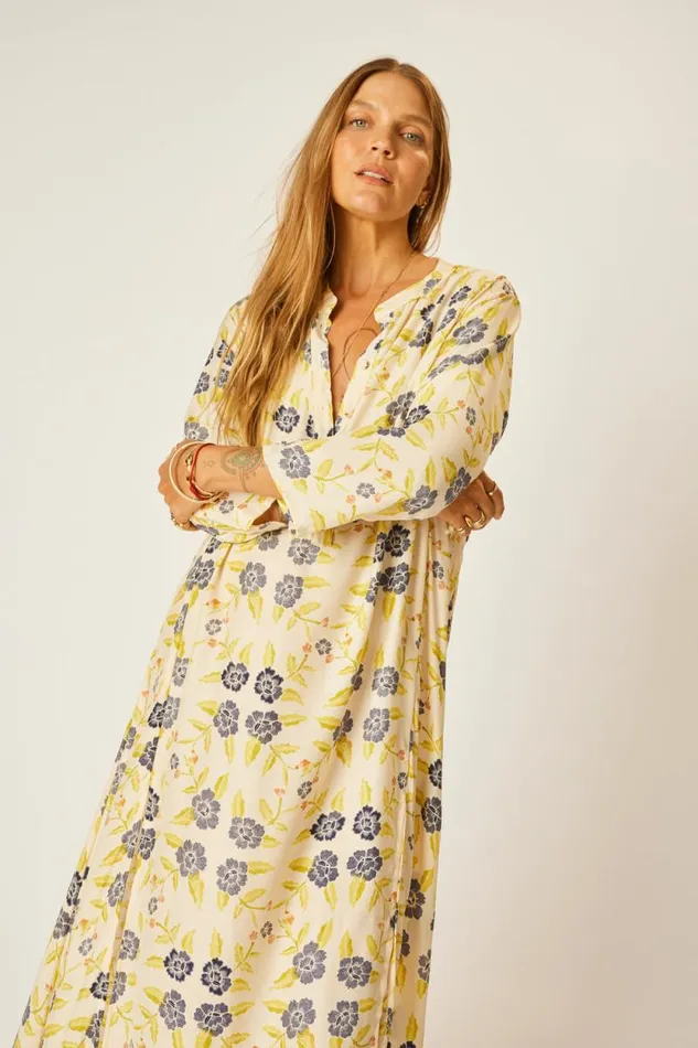 Women Natalie Martin Dresses Isobel Dress Prairie Indigo