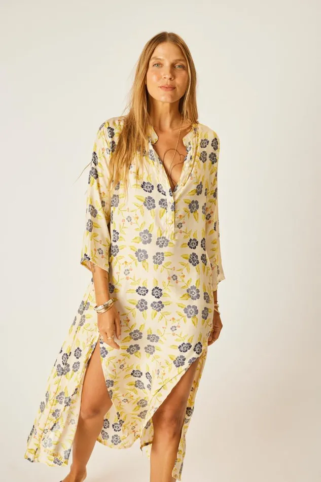 Women Natalie Martin Dresses Isobel Dress Prairie Indigo
