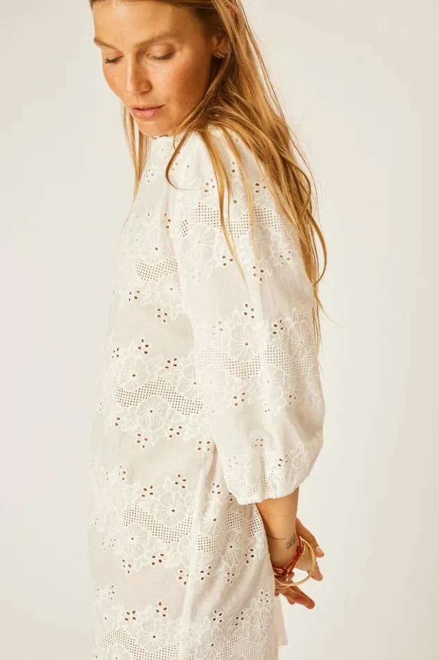 Women Natalie Martin Dresses Lisa Dress Geranium Milk