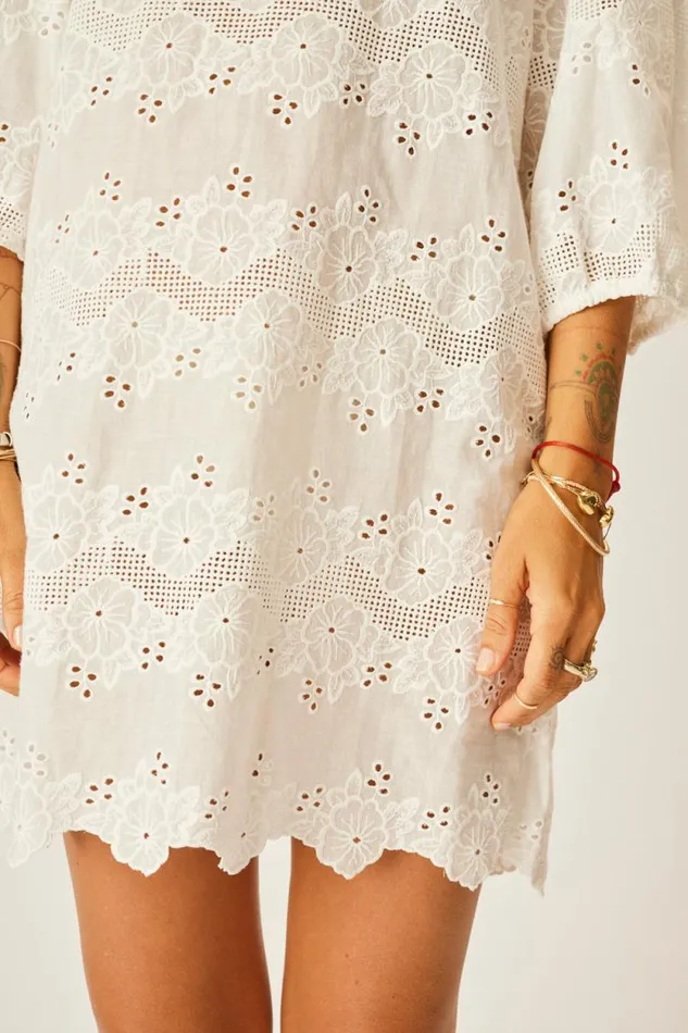 Women Natalie Martin Dresses Lisa Dress Geranium Milk