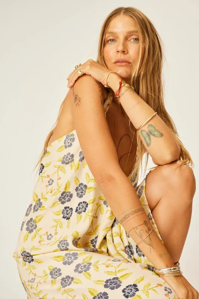 Women Natalie Martin Dresses Lola Dress Prairie Indigo