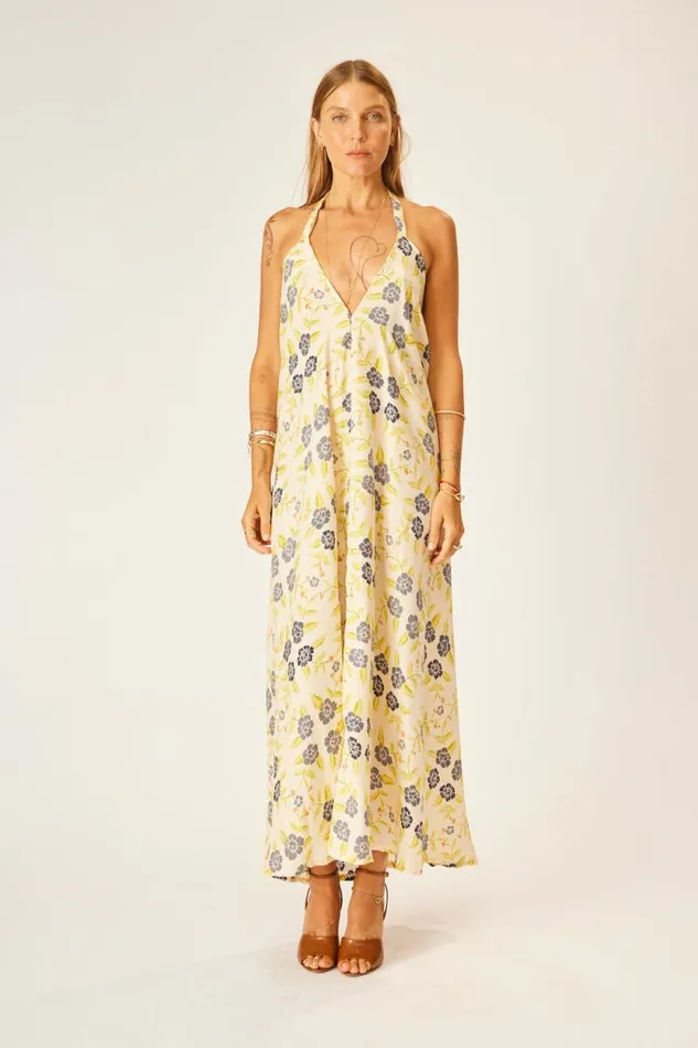 Women Natalie Martin Dresses Lola Dress Prairie Indigo