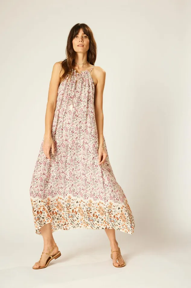 Women Natalie Martin Dresses Marlien Dress Petite Fleur Rose