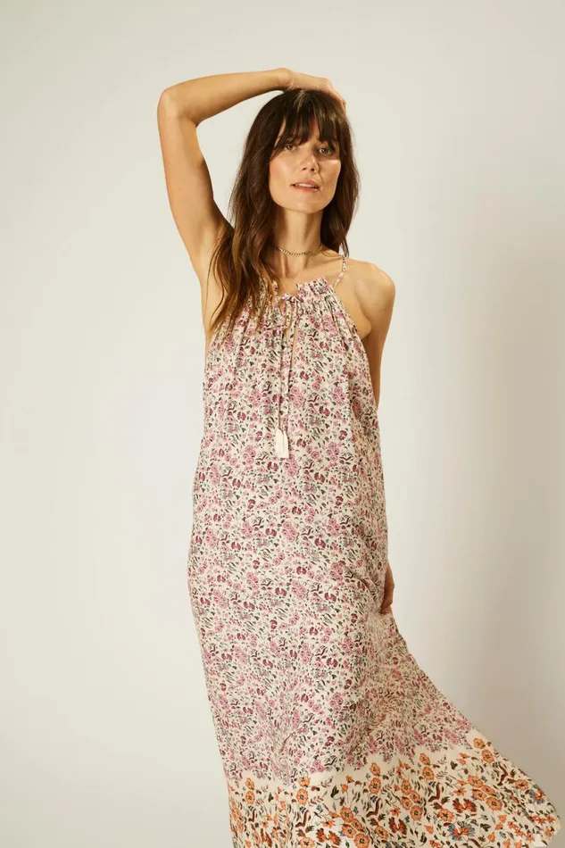 Women Natalie Martin Dresses Marlien Dress Petite Fleur Rose