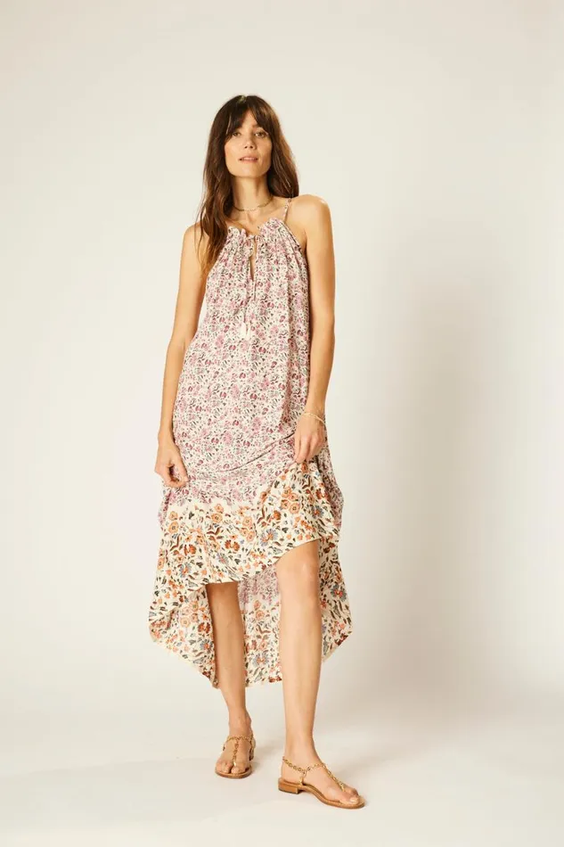 Women Natalie Martin Dresses Marlien Dress Petite Fleur Rose