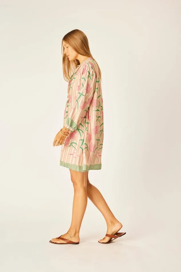 Women Natalie Martin Dresses Sammie Short Dress Chamomile Rose