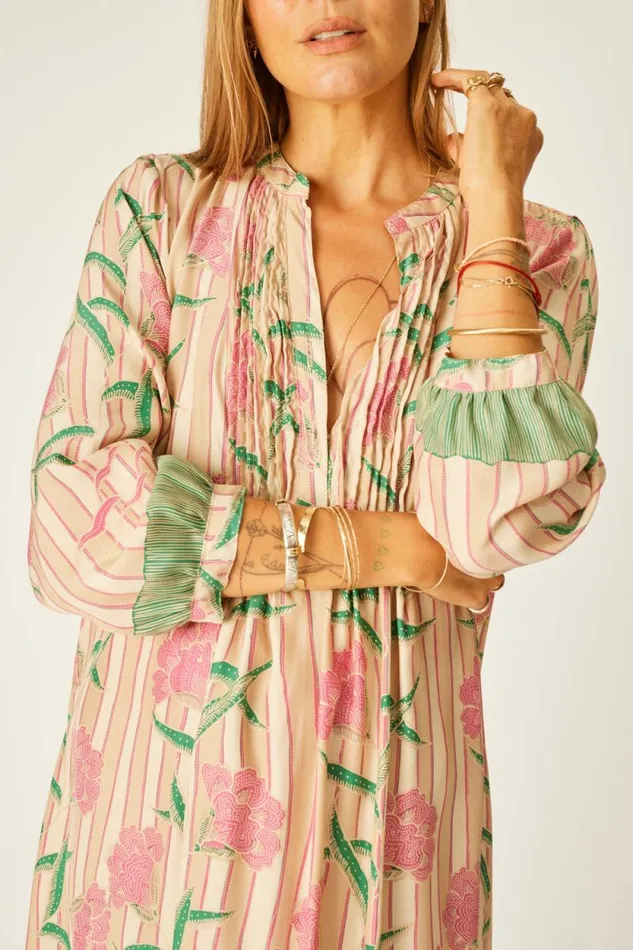 Women Natalie Martin Dresses Sammie Short Dress Chamomile Rose