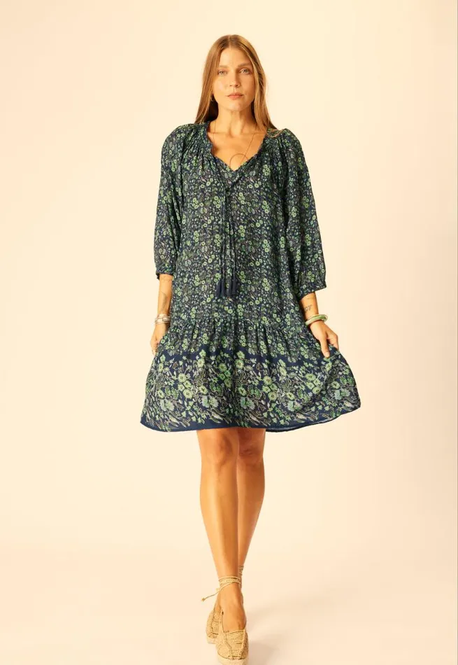 Women Natalie Martin Dresses Stevie Dress Petite Fleur Marine