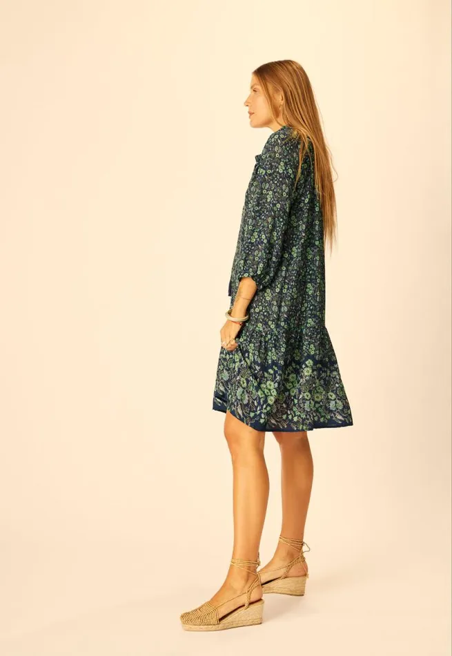 Women Natalie Martin Dresses Stevie Dress Petite Fleur Marine