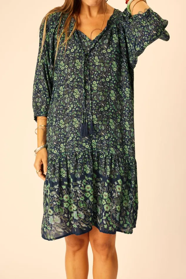 Women Natalie Martin Dresses Stevie Dress Petite Fleur Marine