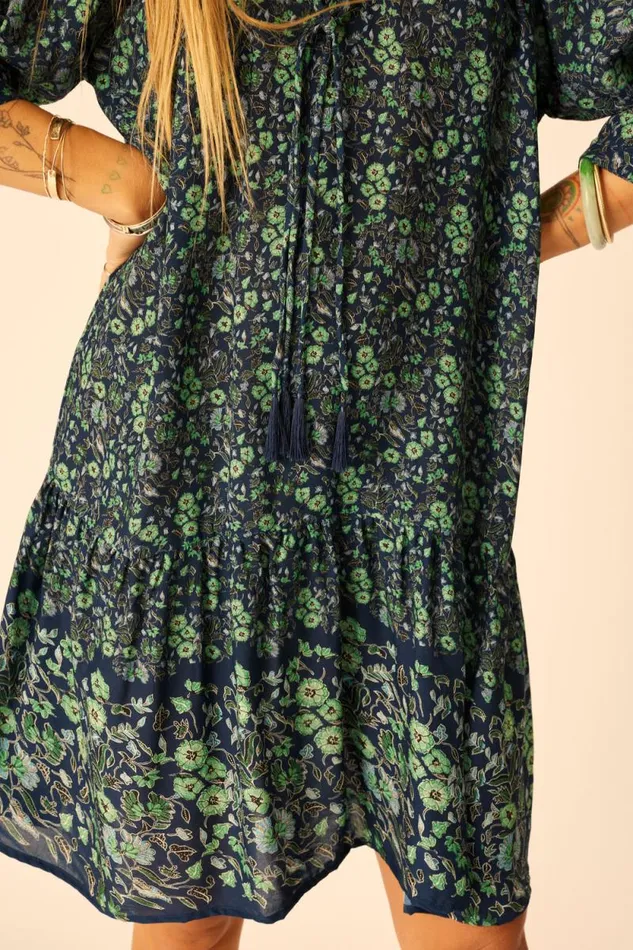 Women Natalie Martin Dresses Stevie Dress Petite Fleur Marine