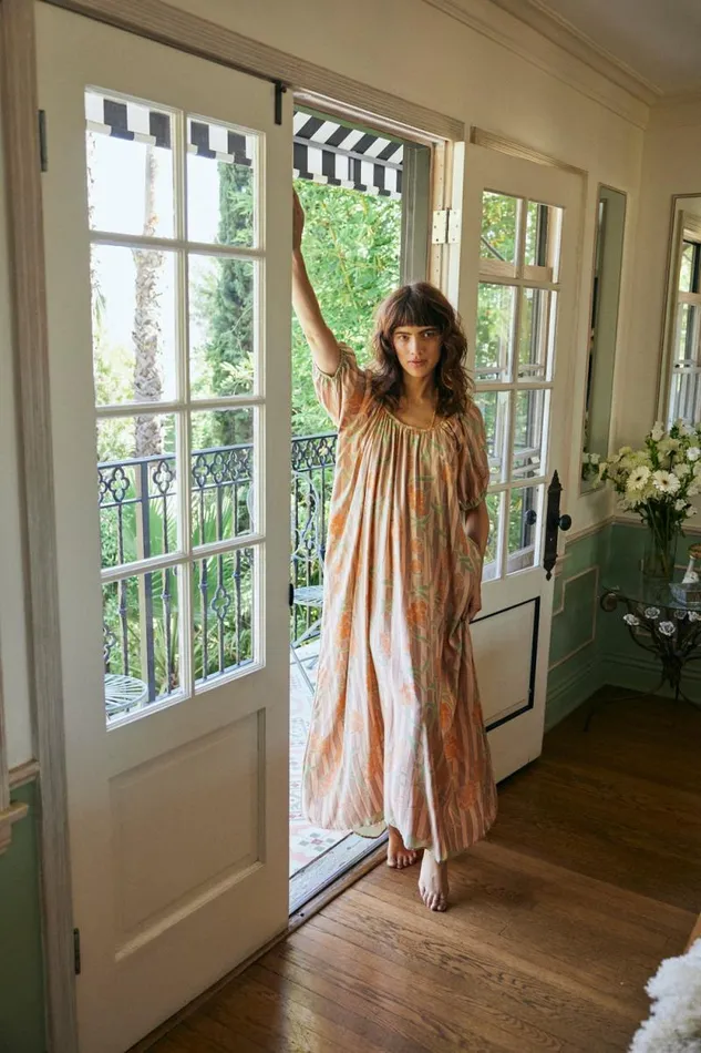 Women Natalie Martin Dresses Vivi Dress Chamomile Apricot