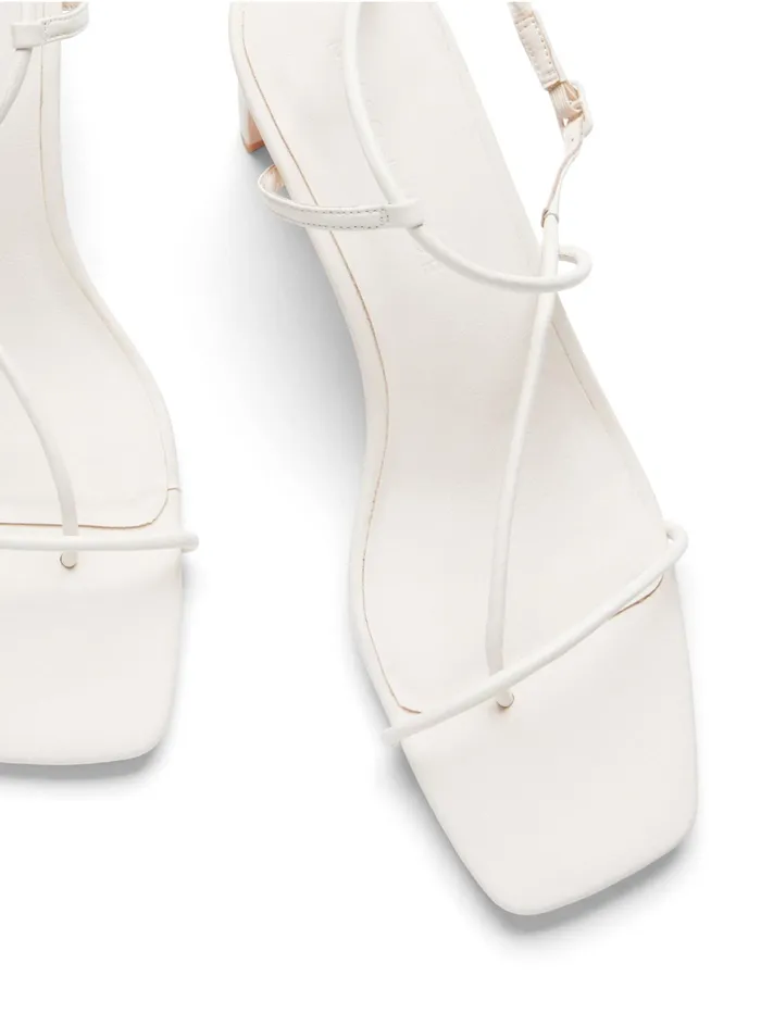 Women Nelson Made 8211 Juliette Midi In Crema The UNDONE Heels