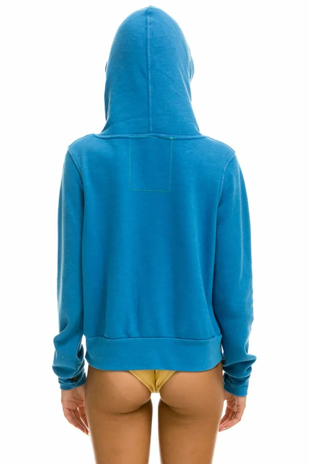 Women NINJA PULLOVER HOODIE 8211 OCEAN Aviator Nation Hoodies Women NINJA PULLOVER HOODIE 8211 OCEAN Aviator Nation Hoodies