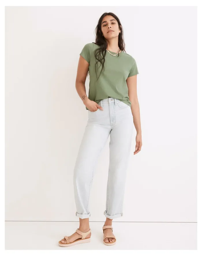 Women Northside Vintage Tee Fern Gully Madewell Tees