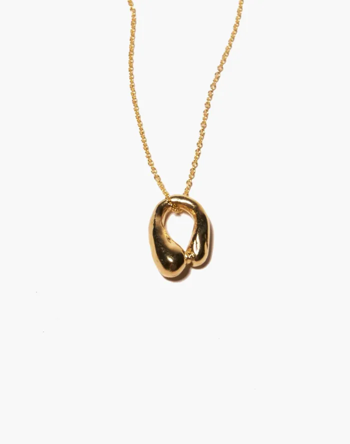 Women Odette Lua Necklace Brass Madewell Necklaces