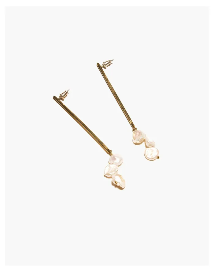 Women Odette Luce Earrings Brass Madewell Earrings