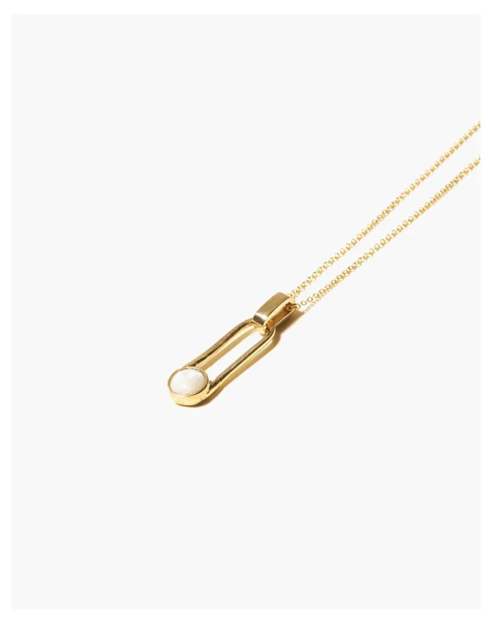 Women Odette New York Mother Of Pearl Aura Necklace Gold Madewell Necklaces Women Odette New York Mother Of Pearl Aura Necklace Gold Madewell Necklaces