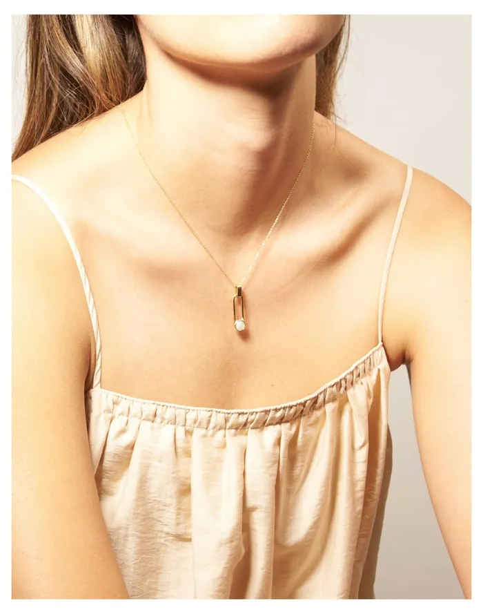 Women Odette New York Mother Of Pearl Aura Necklace Gold Madewell Necklaces Women Odette New York Mother Of Pearl Aura Necklace Gold Madewell Necklaces