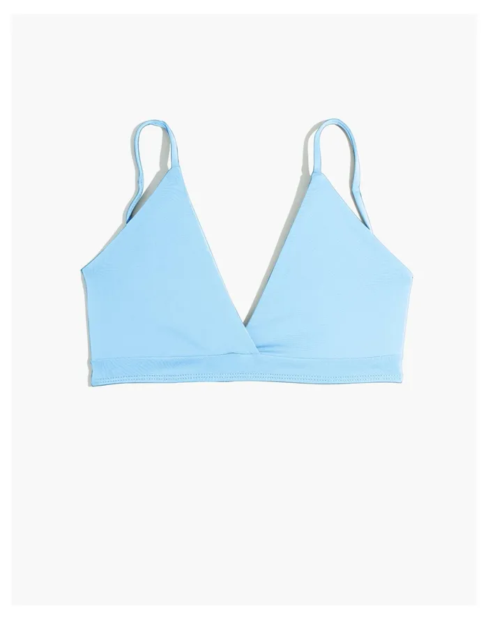Women PALI SWIM Marco Bikini Top Sky Blue Madewell Swim Women PALI SWIM Marco Bikini Top Sky Blue Madewell Swim