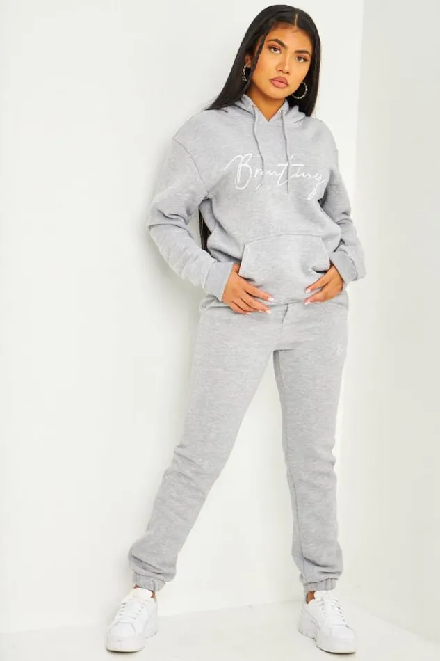Women Pantalon De Jogging Gris Inscription Brentiny Grey Brentiny Paris Jogging Bottoms Women Pantalon De Jogging Gris Inscription Brentiny Grey Brentiny Paris Jogging Bottoms