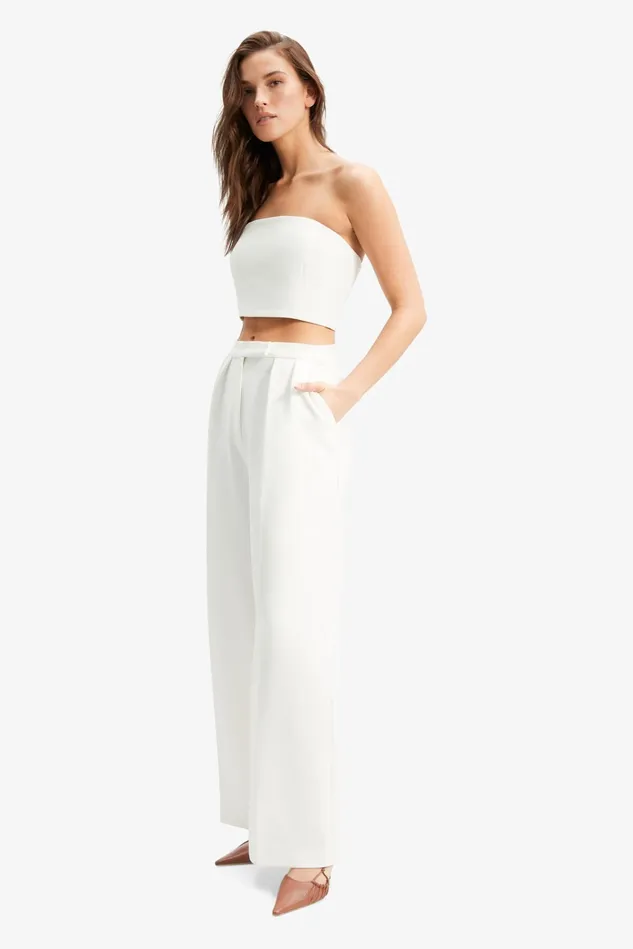 Women Pants Bardot Francesco Straight Leg Pant In Orchid Whi Orchid Whi Women Pants Bardot Francesco Straight Leg Pant In Orchid Whi Orchid Whi