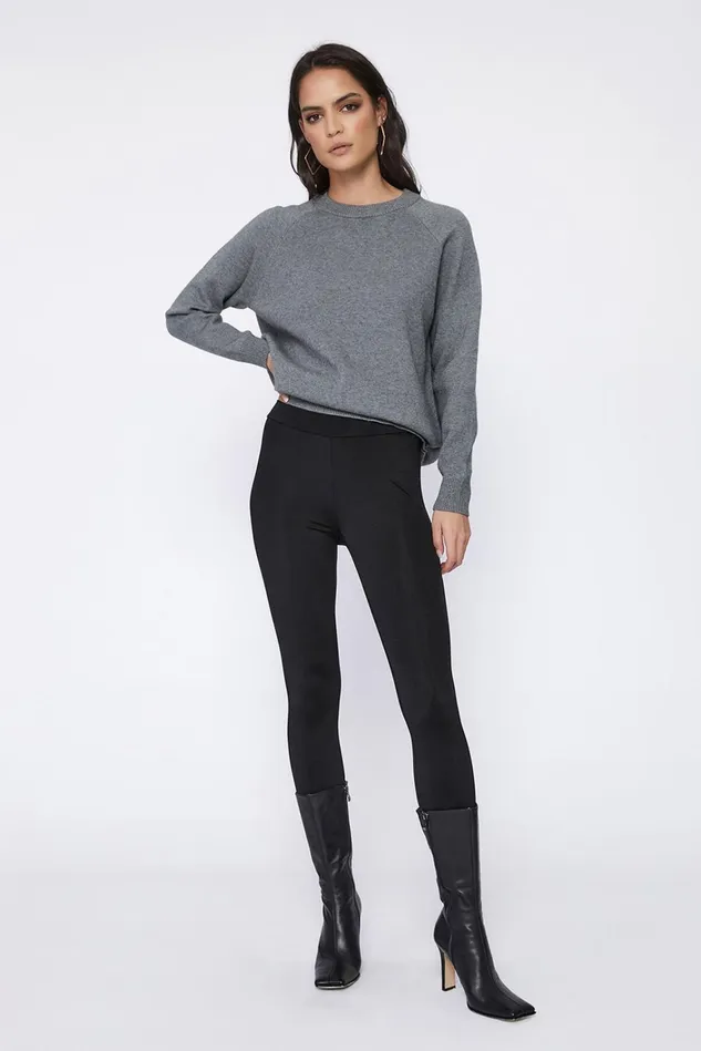 Women Pants Bardot Roller Legging In Black Black
