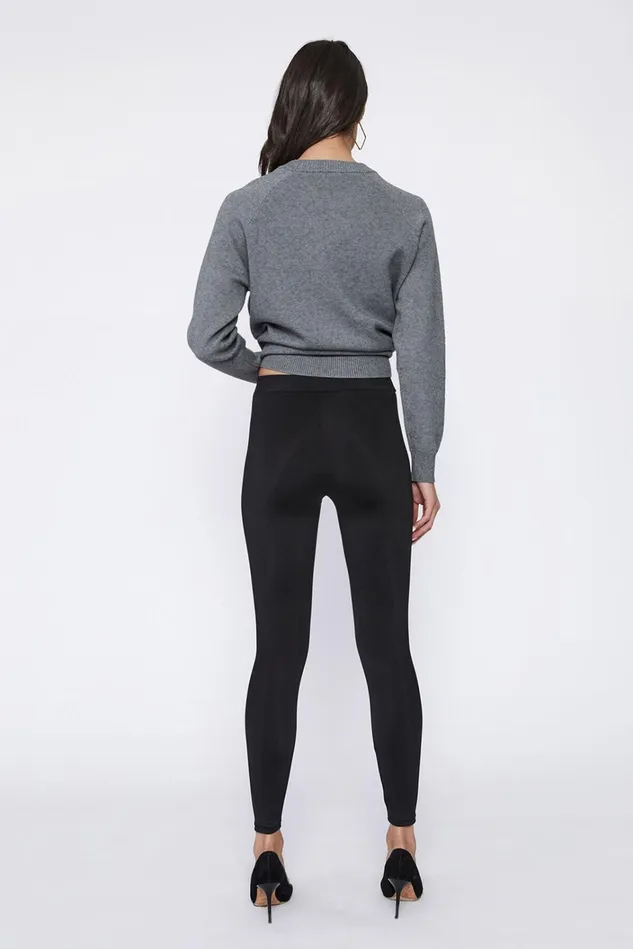 Women Pants Bardot Roller Legging In Black Black Women Pants Bardot Roller Legging In Black Black
