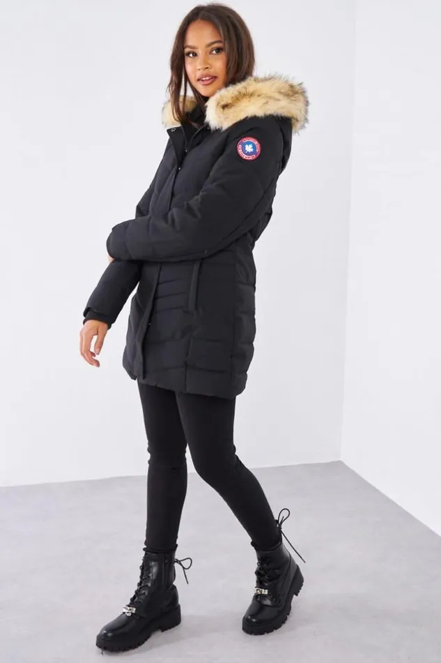 Women Parka Noire Ginette Paragoose Black Brentiny Paris Parkas And Down Jackets Women Parka Noire Ginette Paragoose Black Brentiny Paris Parkas And Down Jackets