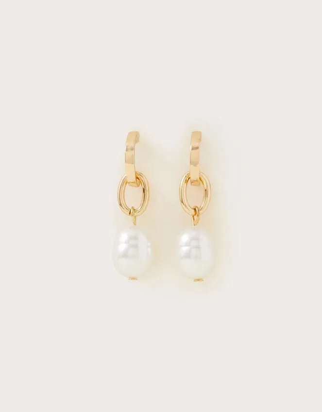 Women Pearl Drop Earrings Monsoon Jewellery and Hair