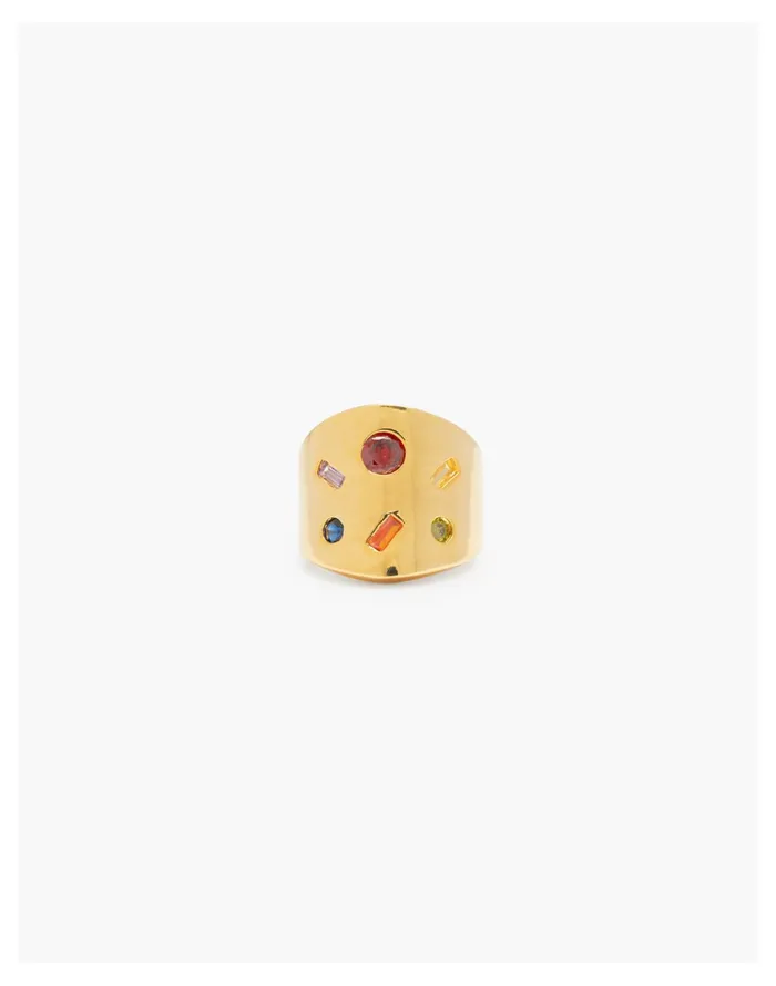 Women Petit Moments Spruce Ring Gold Madewell Rings