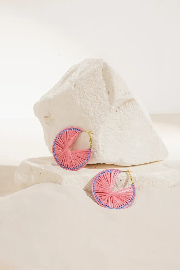 Women Pitchata RoseBleu Earrings Des Petits Hauts Jewellery Dph X Feeka