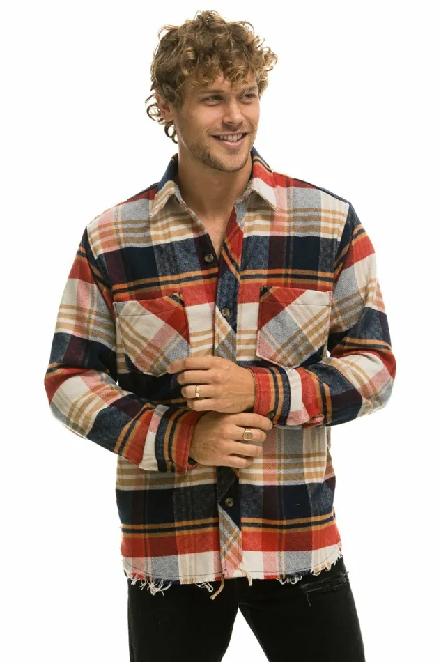 Women PLAID FLANNEL WESTERN SHIRT 8211 COWBOY PLAID Aviator Nation Women PLAID FLANNEL WESTERN SHIRT 8211 COWBOY PLAID Aviator Nation