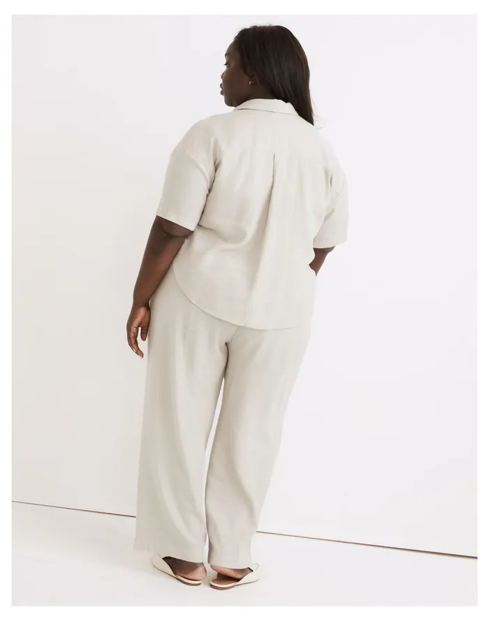 Women Plus Breezewoven Beachside Shirttail Top Ashen Sage Madewell Tops and Shirts Women Plus Breezewoven Beachside Shirttail Top Ashen Sage Madewell Tops and Shirts