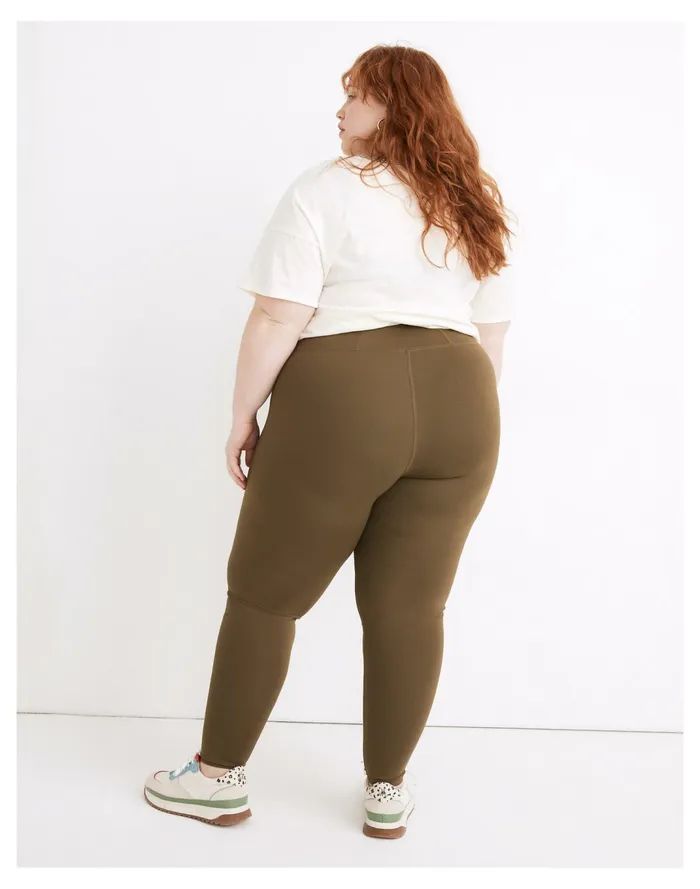 Women Plus MWL Form High Rise 26034 Leggings Kale Madewell Activewear Women Plus MWL Form High Rise 26034 Leggings Kale Madewell Activewear