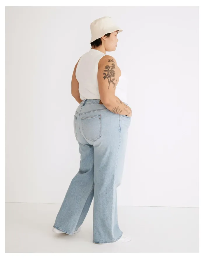 Women Plus Superwide Leg Jeans In Blaisdell Wash Braisdell Wash Madewell Jeans Women Plus Superwide Leg Jeans In Blaisdell Wash Braisdell Wash Madewell Jeans