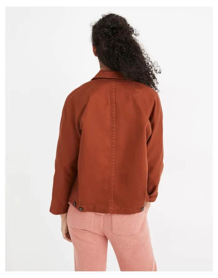 Women Pomeray Chore Jacket Dusty Redwood Madewell Jackets Women Pomeray Chore Jacket Dusty Redwood Madewell Jackets