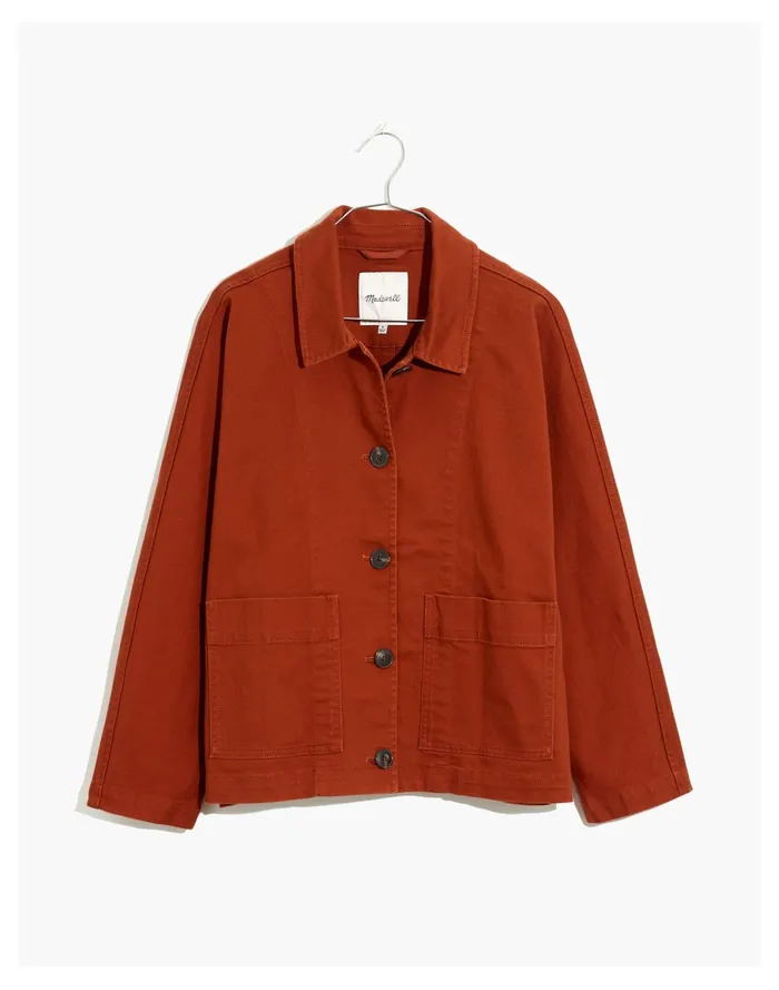 Women Pomeray Chore Jacket Dusty Redwood Madewell Jackets Women Pomeray Chore Jacket Dusty Redwood Madewell Jackets