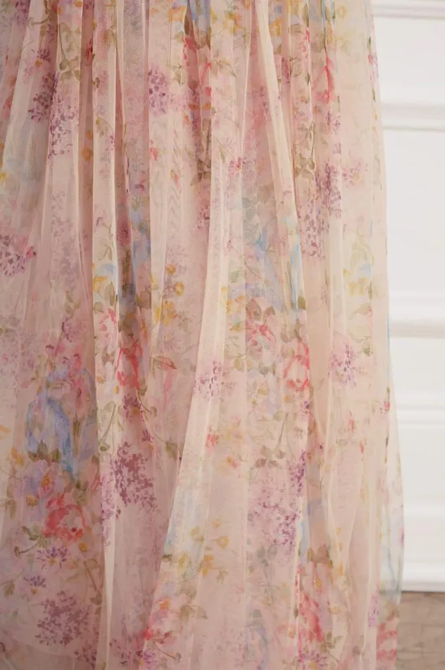 Women Printed Dresses Needle and Thread Floral Diamond Bodice Maxi Dress Multi