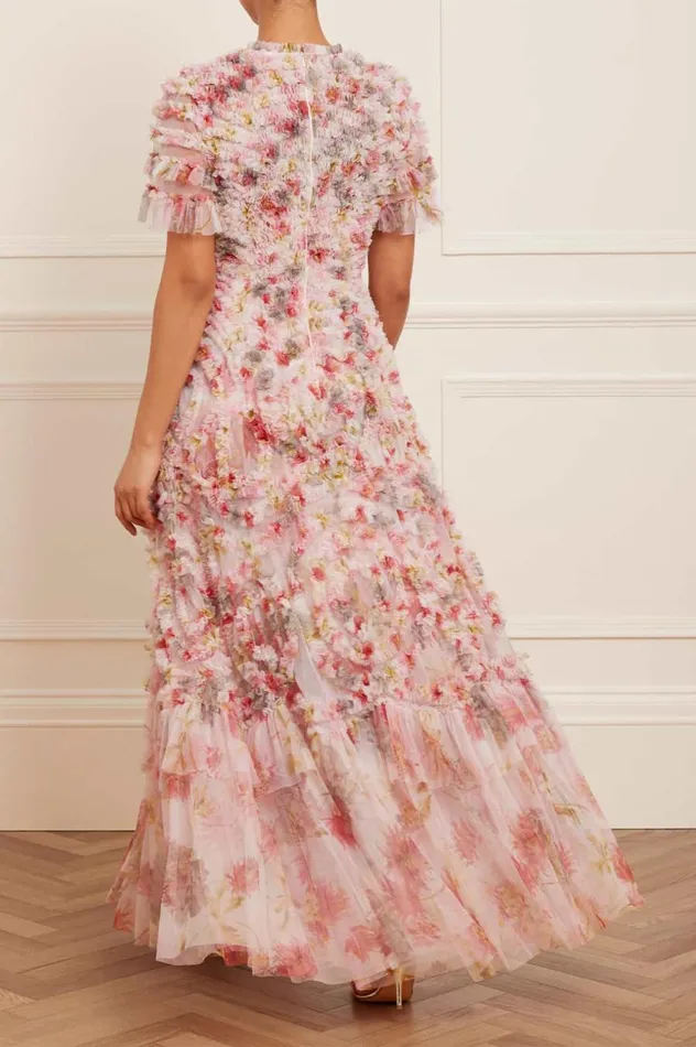 Women Printed Dresses Needle and Thread Hummingbird Verity Gown Multi