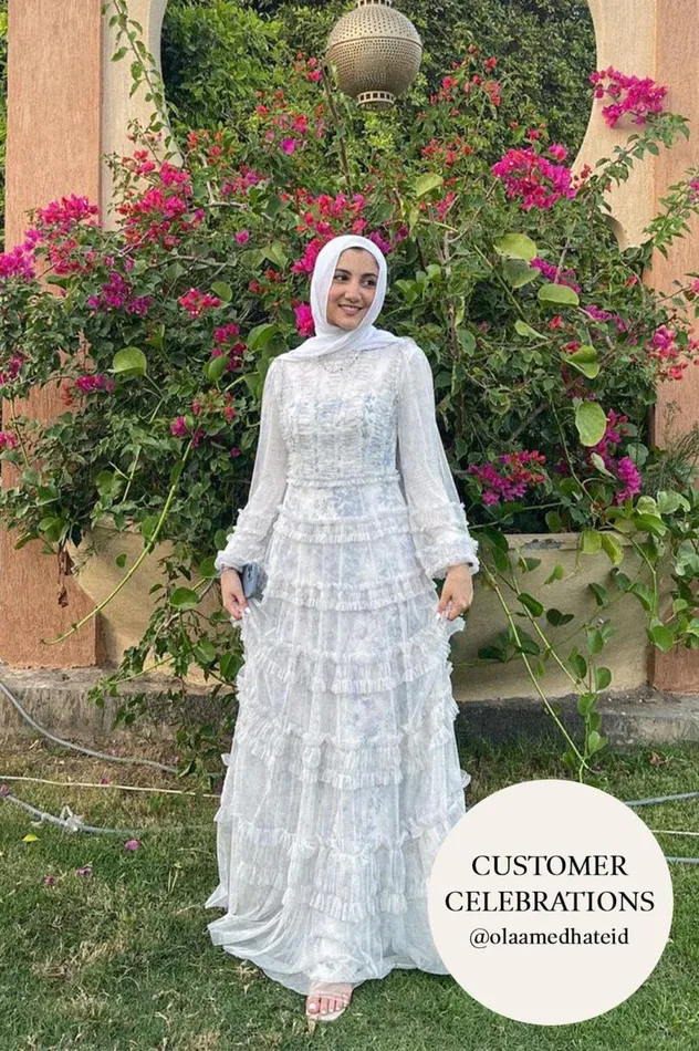 Women Printed Dresses Needle and Thread Rambling Roses Gown Multi